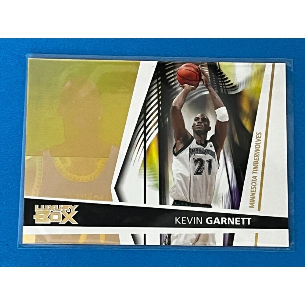2005-06 Topps Luxury Box Mezzanine #/ 350 Kevin Garnett #30 HOF basketball card